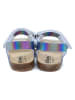 billowy Sandalen in Blau