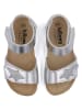 billowy Sandalen in Silber