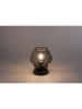 JUST LIGHT. Lampa stołowa "Kokon" w kolorze czarnym - wys. 21 cm