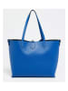 maison héritage PARIS Leren schoudertas "Elix" blauw - (B)36 x (H)30 x (D)11 cm