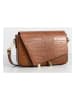 maison héritage PARIS Leren schoudertas "Aela" camel - (B)22,5 x (H)15 x (D)7 cm