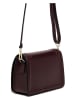 maison héritage PARIS Leder-Umhängetasche "Core" in Bordeaux - (B)20,5 x (H)13 x (T)6 cm
