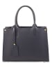 maison héritage PARIS Leren handtas "Pure" donkerblauw - (B)33 x (H)24 x (D)13 cm
