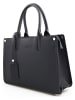 maison héritage PARIS Leren handtas "Pure" donkerblauw - (B)33 x (H)24 x (D)13 cm