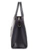 maison héritage PARIS Leren handtas "Pure" donkerblauw - (B)33 x (H)24 x (D)13 cm