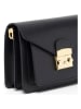 maison héritage PARIS Leren schoudertas "Vic" zwart - (B)23 x (H)15,5 x (D)6,5 cm