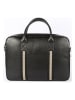 maison héritage PARIS Leren laptoptas "Ivan" zwart - (B)36 x (H)25,5 x (D)7,5 cm