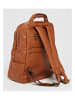 maison héritage PARIS Leder-Rucksack "Gio" in Camel - (B)30 x (H)38 x (T)15 cm