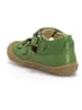 Naturino Leder-Halbsandalen "Puffy" in Grün