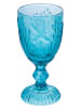 Villa d´Este 6er-Set: Gläser "Pantelleria" in Transparent/ Hellblau/ Blau - 280 ml