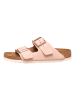 Birkenstock Leder-Pantoletten "Arizona" in Rosa - Weite S