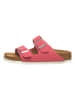 Birkenstock Leder-Pantoletten "Arizona" in Pink