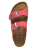 Birkenstock Leder-Pantoletten "Arizona" in Pink