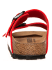 Birkenstock Pantoletten "Arizona" in Rot - Weite S