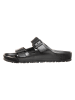 Birkenstock Pantoletten "Arizona" in Schwarz - Weite N