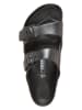 Birkenstock Pantoletten "Arizona" in Schwarz - Weite N