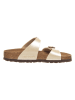 Birkenstock Slippers "Sydney" crème - wijdte S