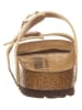 Birkenstock Slippers "Sydney" crème - wijdte S