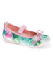 Pablosky Ballerina's met bandje groen/lichtroze