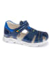 Pablosky Leren enkelsandalen donkerblauw