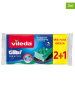 Vileda 4er-Set: Schwamm "Glitzi Pur Active 2+1" - 4x 3 Stück