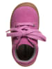 Richter Shoes Skórzane sneakersy w kolorze różowym