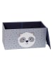 STORE IT Zitbank "Panda" grijs - (B)65 x (H)35 x (D)35 cm