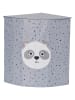 STORE IT Wäschekorb "Panda" in Grau - (B)35 x (H)50 x (T)35 cm