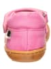 BO-BELL Leren ballerina's met bandje roze