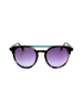 Carolina Herrera Damskie okulary przeciwsłoneczne w kolorze fioletowym ze wzorem
