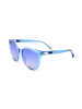Carolina Herrera Damskie okulary przeciwsłoneczne w kolorze niebieskim