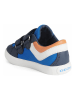 Geox Sneakersy "Gisli" w kolorze niebiesko-pomarańczowym
