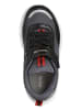 Geox Sneakers "Aril" in Schwarz/ Silber