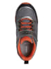 Geox Sneakersy "Magnetar" w kolorze srebrno-pomarańczowym