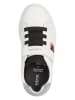 Geox Sneakers "Djrock" wit/zilverkleurig