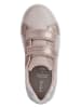 Geox Sneakersy "Djrock" w kolorze jasnoróżowo-srebrnym