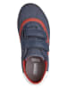 Geox Sneakers "Gisli" in Dunkelblau/ Rot