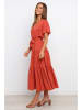 Coconut Sunwear Sukienka w kolorze jasnoczerwonym