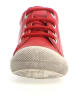 Naturino Skórzane sneakersy w kolorze czerwonym