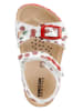 Geox Sandalen "Chalki" wit/rood