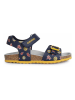 Geox Sandalen "Ghita" donkerblauw/geel