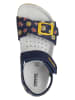 Geox Sandalen "Ghita" donkerblauw/geel