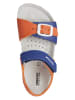 Geox Sandalen "Ghita" in Orange/ Blau