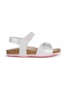 Geox Sandały "Adriel" w kolorze srebrnym
