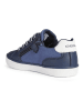 Geox Sneakersy "Gisli" w kolorze granatowo-białym