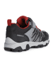 Geox Sneakersy "Magnetar" w kolorze czarno-czerwonym