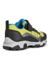 Geox Sneakersy "Magnetar" w kolorze czarno-limonkowym