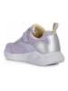 Geox Sneakersy "Sprintye" w kolorze srebrno-lawendowym