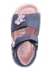 PEPINO Leren sandalen "Tanja" donkerblauw