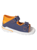 PEPINO Sandalen "Espi" donkerblauw/oranje